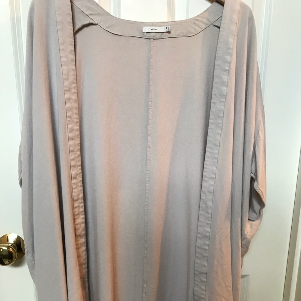 Talula silk kimono style robe cardigan